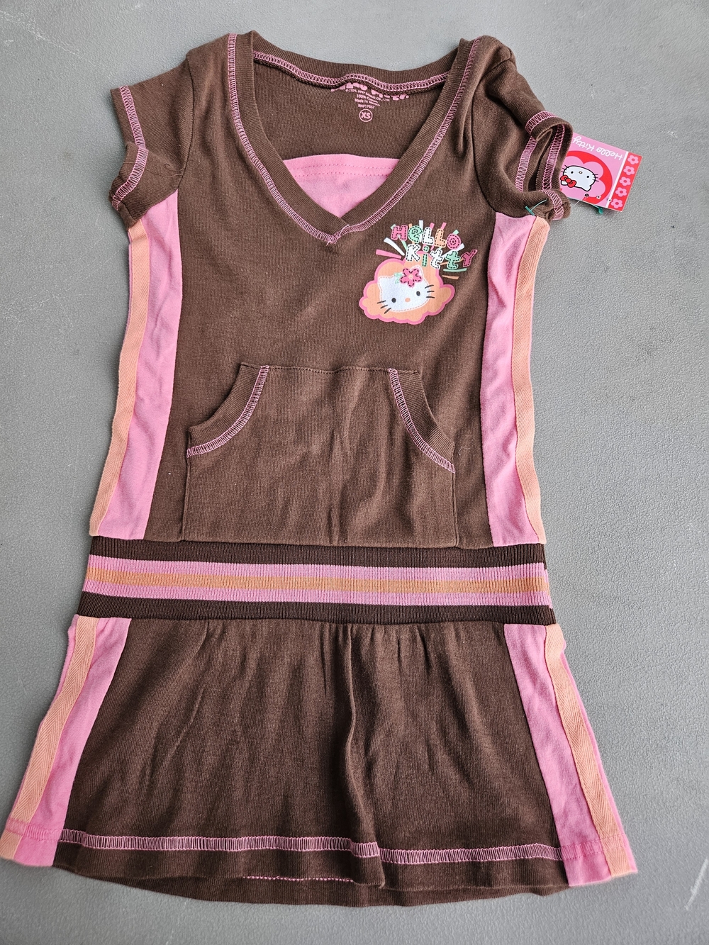 Vintage new with tags 2007 hello kitty dress size XS 5/6